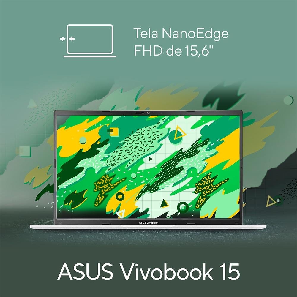 Notebook ASUS Vivobook AMD Ryzen 5-4600H, 8GB RAM, SSD 256GB, 15.6" FHD, AMD Radeon Graphics , KeepOS, Prata Metálico - M1502IA-EJ251 Notebook ASUS Vivobook AMD Ryzen 5-4600H, 8GB RAM, SSD 256GB, 15.6" FHD, AMD Radeon Graphics , KeepOS, Prata Metálico - M1502IA-EJ251