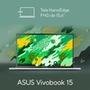 Notebook ASUS Vivobook AMD Ryzen 5-4600H, 8GB RAM, SSD 256GB, 15.6" FHD, AMD Radeon Graphics , KeepOS, Prata Metálico - M1502IA-EJ251