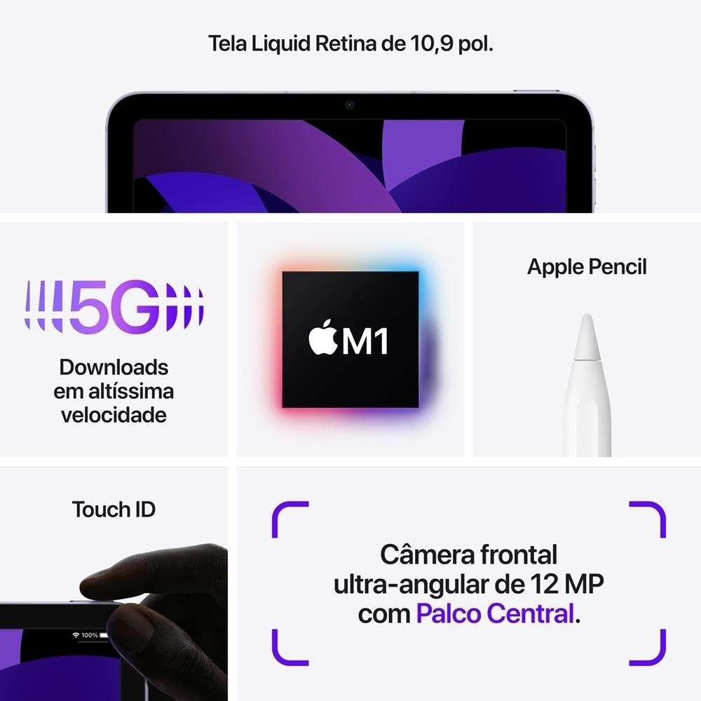 し*ま様 iPadAir5 Apple iPad Air 5 MME63LL/A 256GB / Tela 10.9