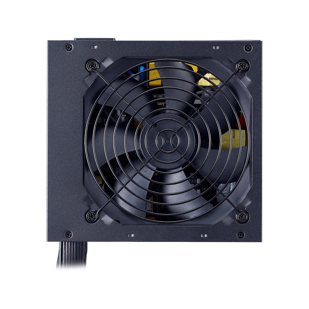 Fonte Cooler Master MWE Bronze V2 Full Range, 550W, 80 Plus Bronze, PFC Ativo, Com Cabo, Preto - MPE-5501-ACAAW-BBR Fonte Cooler Master MWE Bronze V2 Full Range, 550W, 80 Plus Bronze, PFC Ativo, Com Cabo, Preto - MPE-5501-ACAAW-BBR
