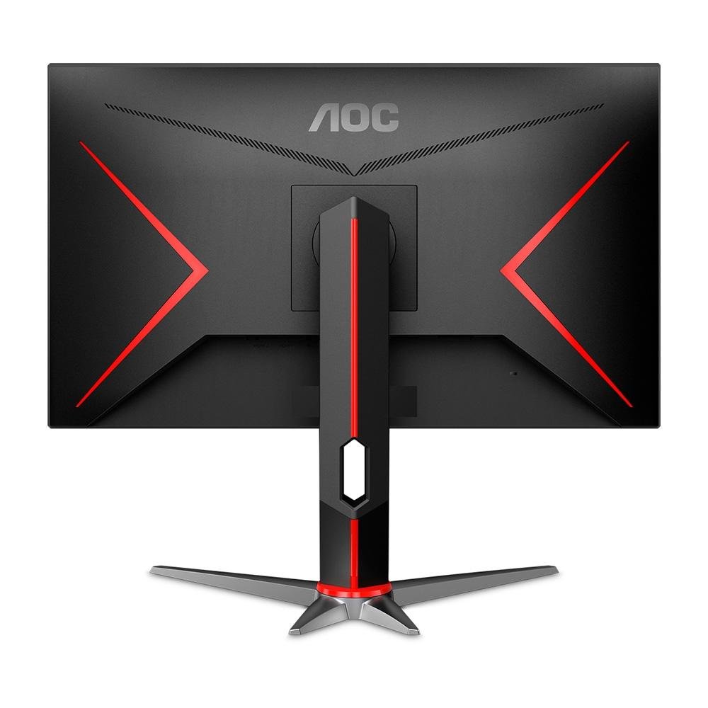 Monitor Gamer AOC 27", QHD, 155Hz, 1ms, VA, DisplayPort e HDMI, FreeSync Premium, 121.5% sRGB, Ajuste de Altura - Q27G2