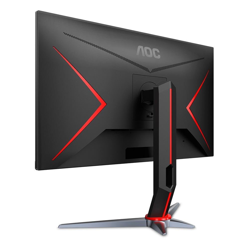 Monitor Gamer AOC 27", QHD, 155Hz, 1ms, VA, DisplayPort e HDMI, FreeSync Premium, 121.5% sRGB, Ajuste de Altura - Q27G2