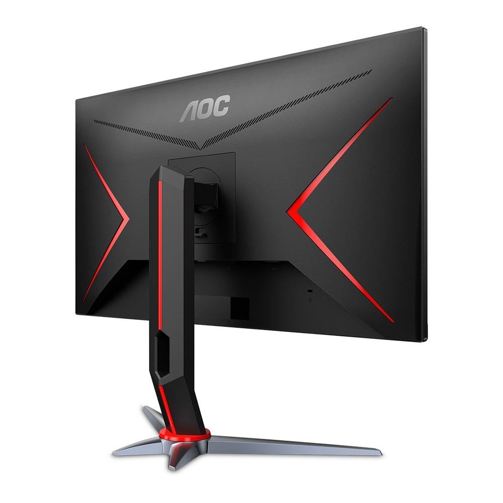 Monitor Gamer AOC 27", QHD, 155Hz, 1ms, VA, DisplayPort e HDMI, FreeSync Premium, 121.5% sRGB, Ajuste de Altura - Q27G2