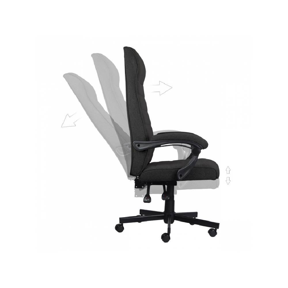 Cadeira Office PCYES Magnus, Até 120kg, Ergonomica, Ajuste de Altura, Preto - PCEEMAGPT