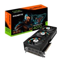 Placa de Vídeo RTX 4070 Gaming OC 12G Gigabyte NVIDIA GeForce 12GB GDDR6X 192bits RGB DLSS Ray Tracing - GV-N4070GAMING OC-12GD