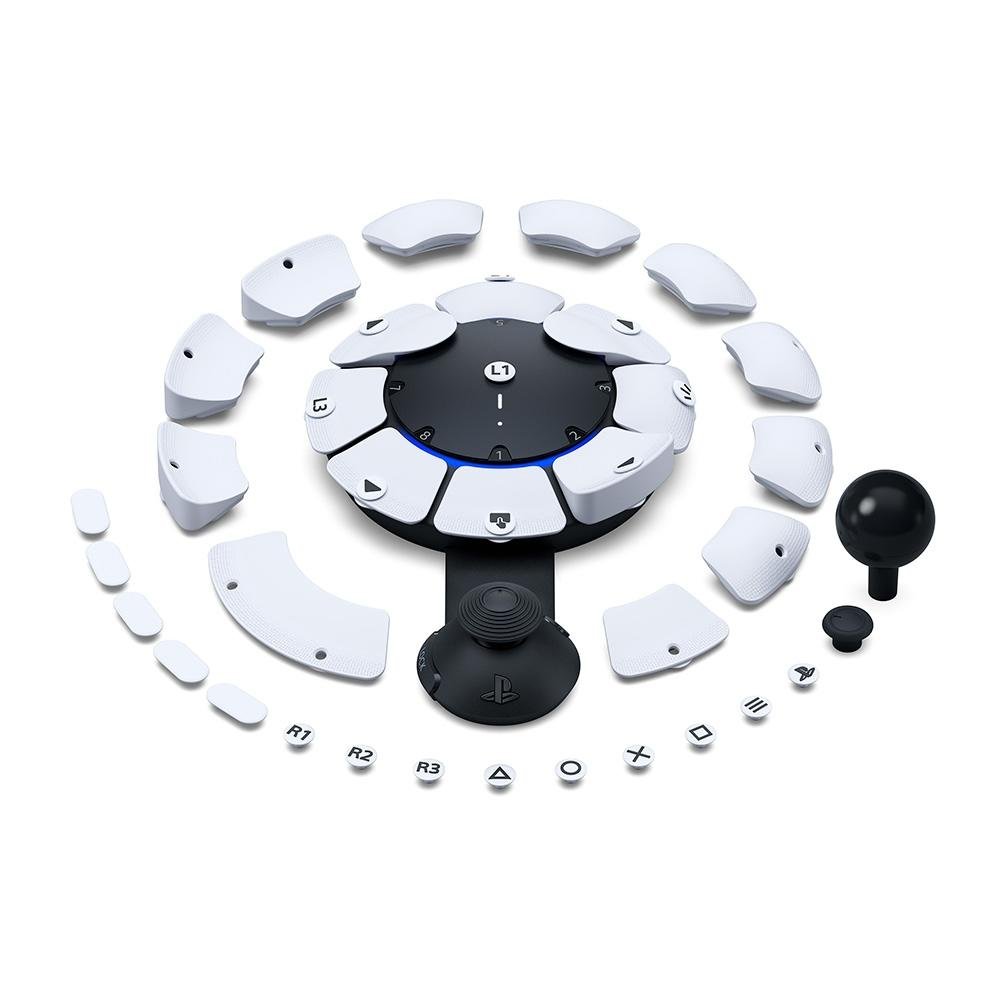 Controle Access Sony, para PS5 Slim e PS5 Pro, Sem Fio, Branco - CFI-ZAC1 Controle Access Sony, para PS5 Slim e PS5 Pro, Sem Fio, Branco - CFI-ZAC1