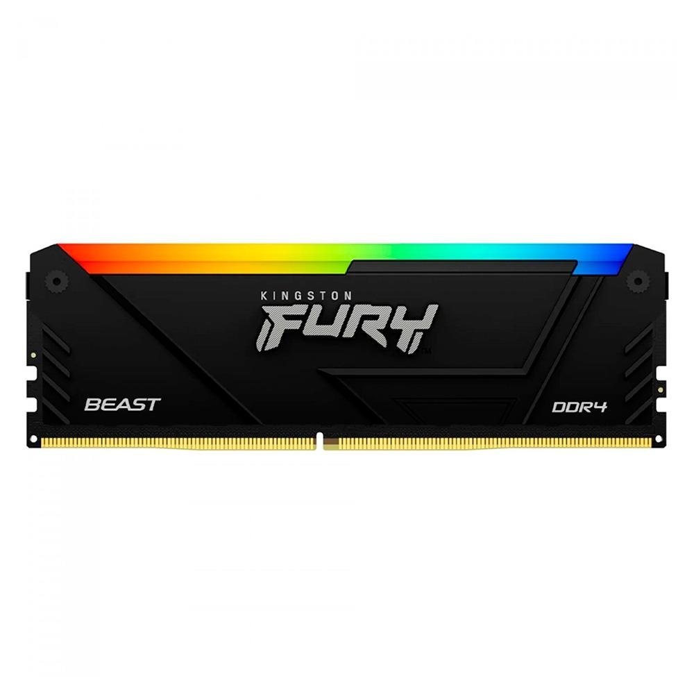 Memória Kingston Fury Beast RGB, 64GB | KaBuM!