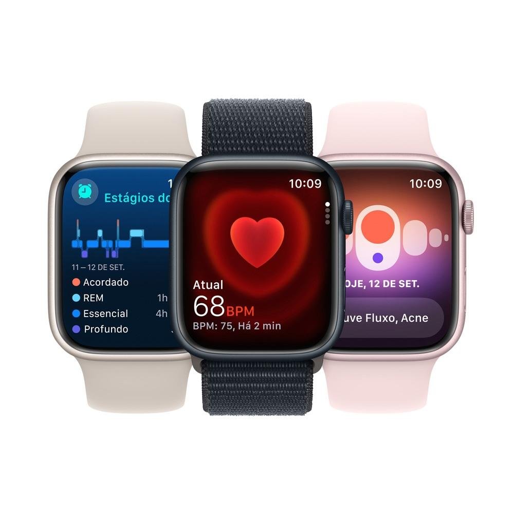 Apple Watch Series 9 GPS + Cellular 45mm | KaBuM!