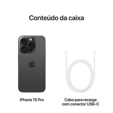 Apple iPhone 15 Pro スペースブラック 512GB iPhone 15 Pro 512GB Titânio Preto