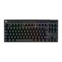 Teclado Gamer Sem Fio Logitech G Pro X com design TKL, Layout US, RGB LIGHTSYNC e Switch Exclusivo GX Brown Tactile, Preto- 920-012127