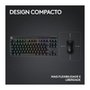 Teclado Gamer Sem Fio Logitech G Pro X com design TKL, Layout US, RGB LIGHTSYNC e Switch Exclusivo GX Brown Tactile, Preto- 920-012127