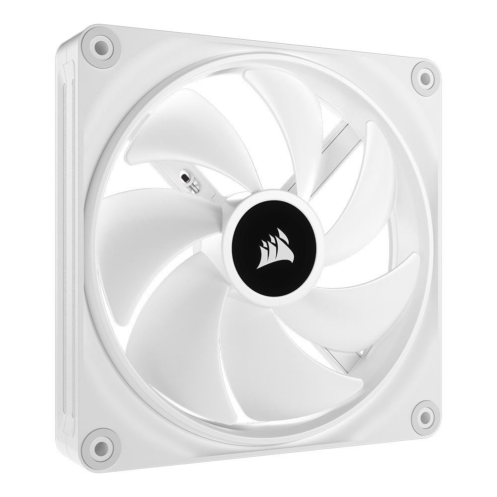 Kit Com 2 Ventoinhas Corsair iCUE LINK QX140, 140mm, RGB, Branco - CO-9051008-WW