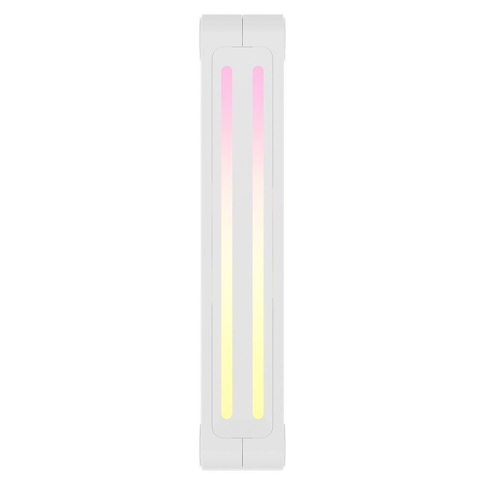 Kit Com 2 Ventoinhas Corsair iCUE LINK QX140, 140mm, RGB, Branco - CO-9051008-WW