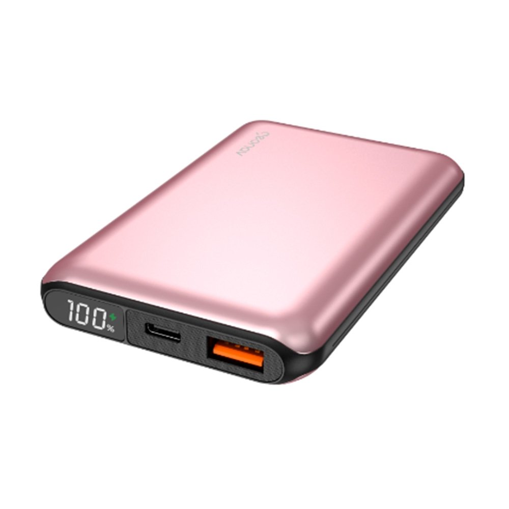 Carregador Portátil Power Bank Geonav, 10.000 MAh, Rosa Dourado - PB10K20WRG Carregador Portátil Power Bank Geonav, 10.000 MAh, Rosa Dourado - PB10K20WRG