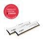 Memória Kingston HyperX FURY 8GB (2x4GB) 1333Mhz DDR3 CL9 White Series - HX313C9FWK2/8