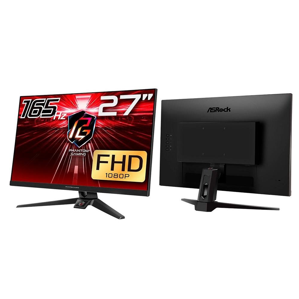 Monitor Gamer AsRock 27 FHD, 165Hz | KaBuM!