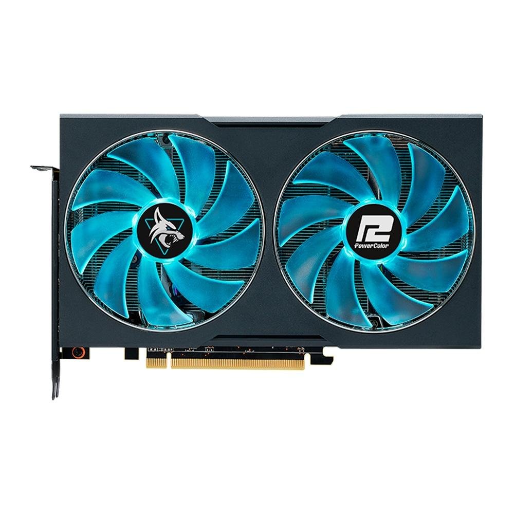 Placa de Vídeo RX 7600 XT Hellhound AMD | KaBuM!