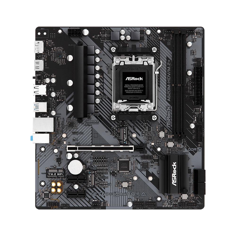 マザーボード ASRock A620M-HDV/M.2+ AMD Ryzen 5 7500F Placa Mãe ASRock A620M-HDV/M.2+ | KaBuM!