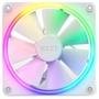 Ventoinha NZXT F120RGB, 120mm, Led RGB, Branco - RF-R12SF-W1