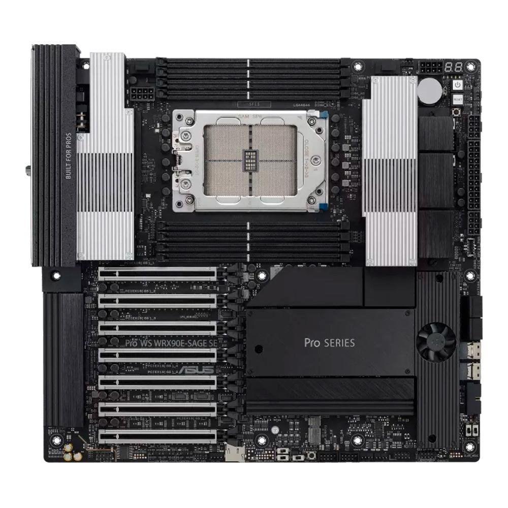 Placa-Mãe ASUS Pro WS WRX90E-SAGE SE, AMD sTR5, WRX90, DDR5, Preto - 90MB1FW0-M0EAY0