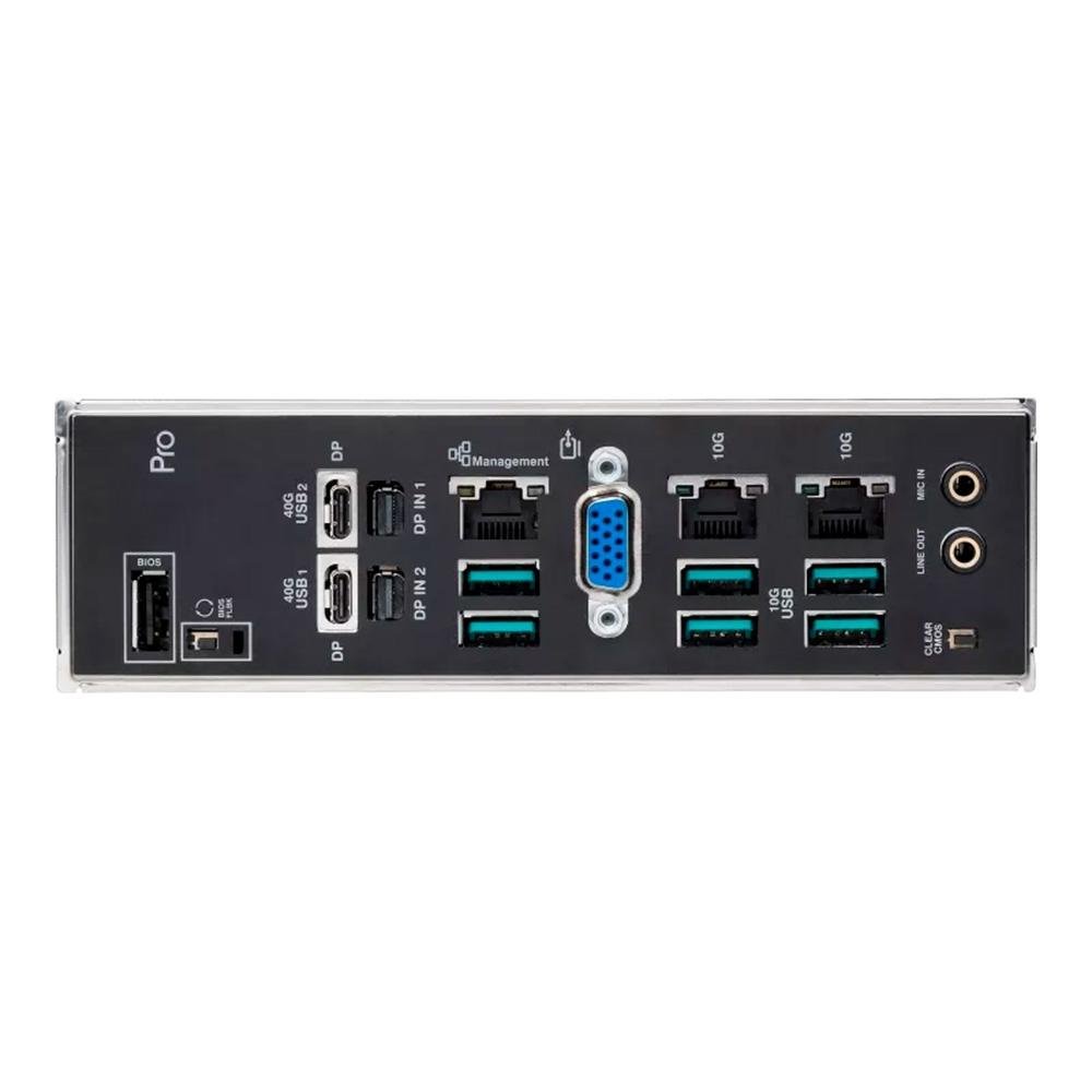 Placa-Mãe ASUS Pro WS WRX90E-SAGE SE, AMD sTR5, WRX90, DDR5, Preto - 90MB1FW0-M0EAY0