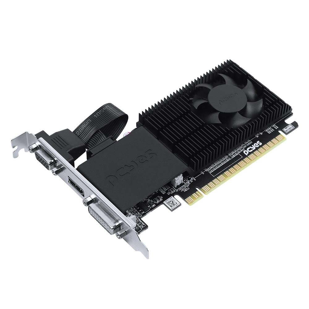 Placa de Vídeo R5 230 PCYes Projeto Edge Low Profile NVIDIA GeForce, 2GB DDR3 - PPER230DR3LPBR