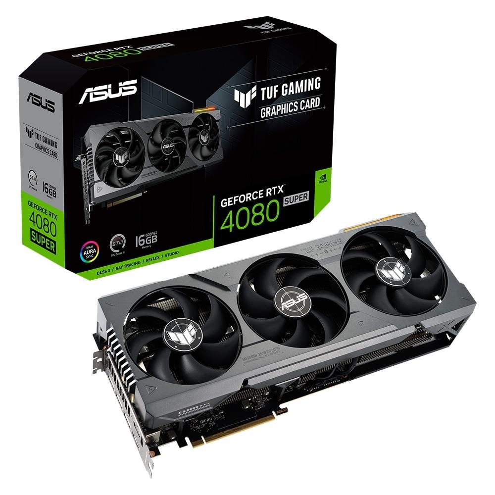 グラフィックボード・グラボ・ビデオカード ASUS TUF Gaming GeFroce RTX 4080 SUPER Placa de Vídeo RTX 4080 Super | KaBuM!