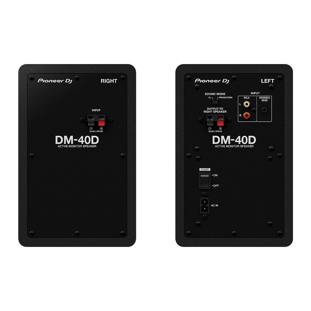 パイオニア　DM-40D Pioneer DJ Caixa de Som Pioneer DJ Monitor, 25W RMS | KaBuM!