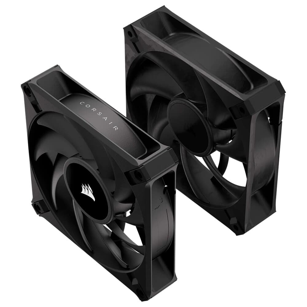 Kit com 3 Ventoinha Corsair RS120 MAX, 120mm, Preto - CO-9050171-WW