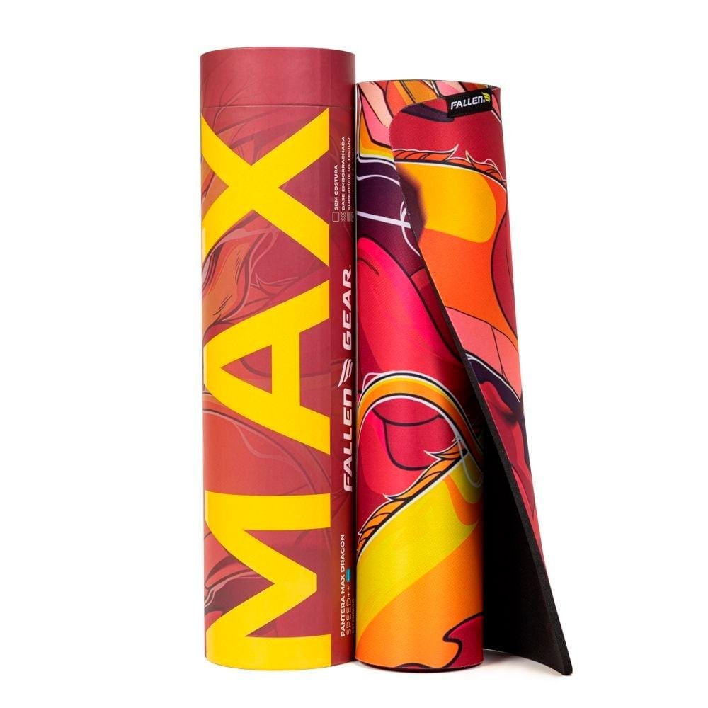 Mousepad Gamer Fallen Pantera Max Dragon, Speed ++, Estendido 90X40 - MP-PA-MX-DR-ES