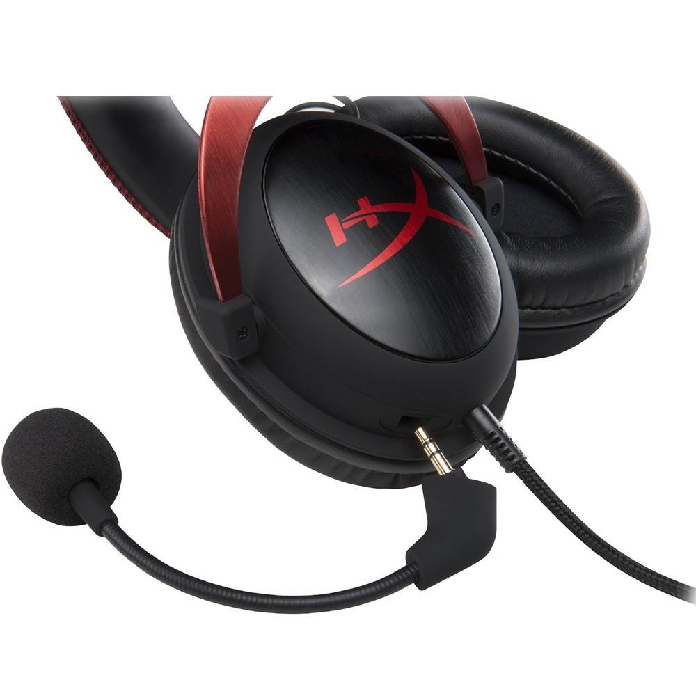 Headset Gamer HyperX Cloud II, Som Surround 7.1, Drivers 53mm, USB e P3, Preto e Vermelho - 4P5M0AA Headset Gamer HyperX Cloud II, Som Surround 7.1, Drivers 53mm, USB e P3, Preto e Vermelho - 4P5M0AA