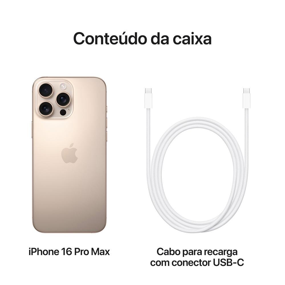 iPhone 16 Pro Max Apple 256GB | KaBuM!