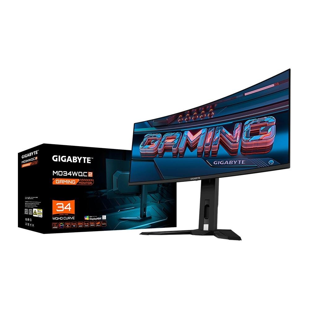 Monitor Gamer GIGABYTE 34 WQHD | KaBuM!