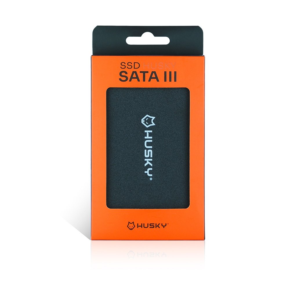 SSD Husky, SATA III, 256GB, 2.5", Leitura 500MB/s, Gravação 450MB/s, Preto - HSSD001256