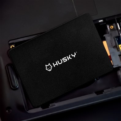 SSD Husky, SATA III, 256GB, 2.5", Leitura 500MB/s, Gravação 450MB/s, Preto - HSSD001256