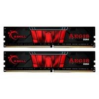 Memória RAM G.Skill Aegis 32GB (2x16GB), DDR4, 2666MHz, 288-Pin, CL19, Preto - F4-2666C19D-32GIS