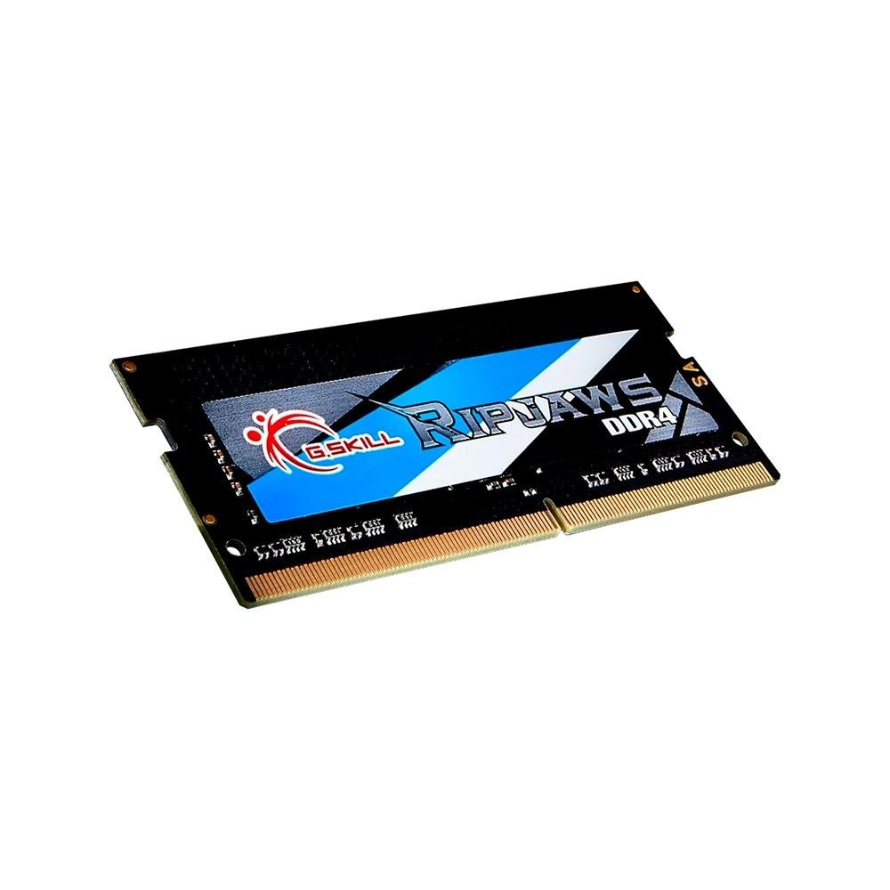 Memória para Notebook G.Skill Ripjaws Series 16GB, DDR4, 2666MHz, SO-DIMM, CL19, Preto - F4-2666C19S-16GRS