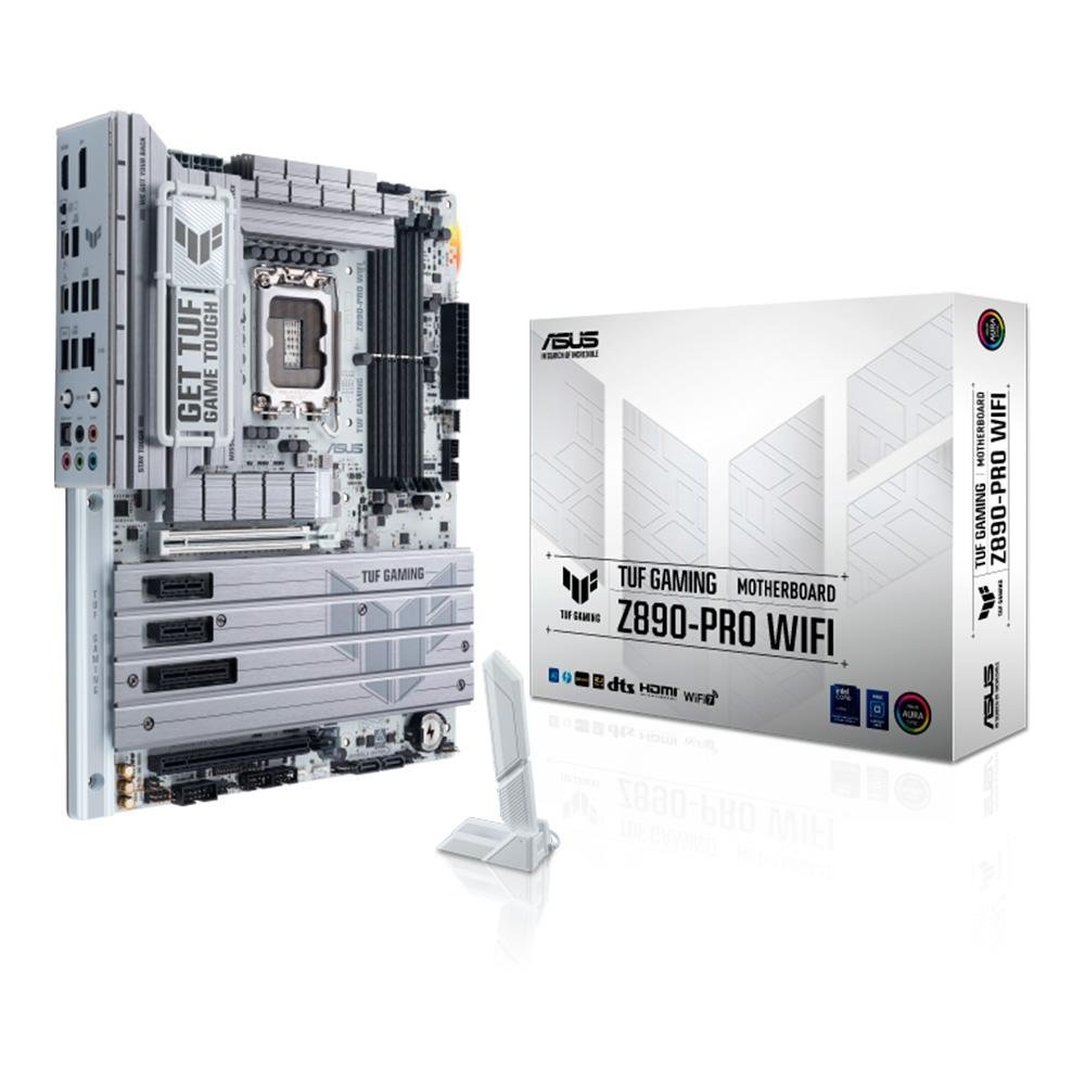 Placa Mãe ASUS TUF Gaming Z890-PRO, Intel, ATX, DDR5, Wi-Fi - 90MB1IR0-M0EAY0