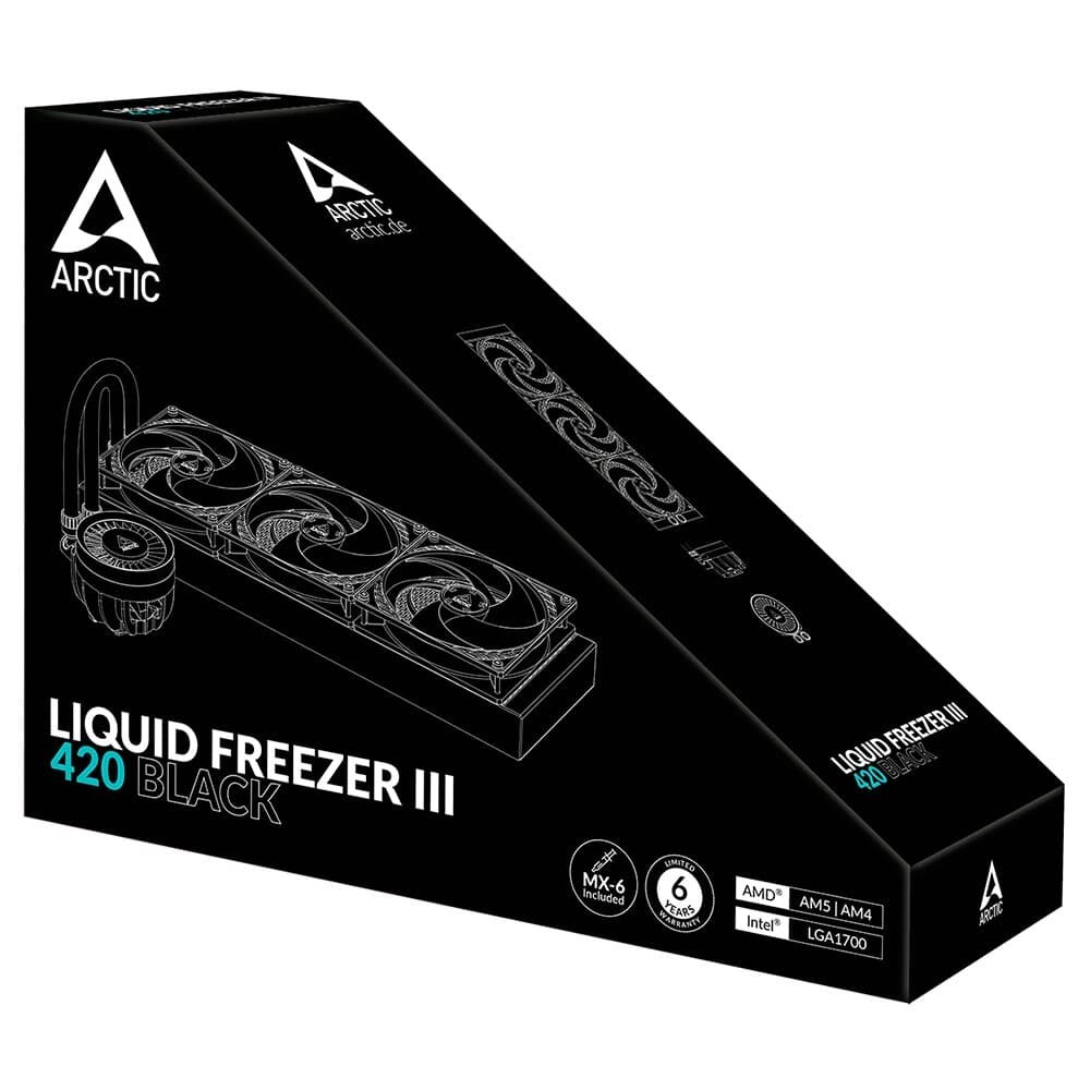 Water Cooler Arctic Liquid Freezer III Pro, 420mm, Intel e AMD, Preto - ACFRE00181A