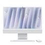 iMac Apple Tela Retina 24" 4.5K Vidro Nano-Texture, Chip M4, CPU 10 Núcleos, GPU 10 Núcleos, Neural Engine de 16 Núcleos, 16GB RAM, 256GB SSD, Prata - MD3H4BZ/A