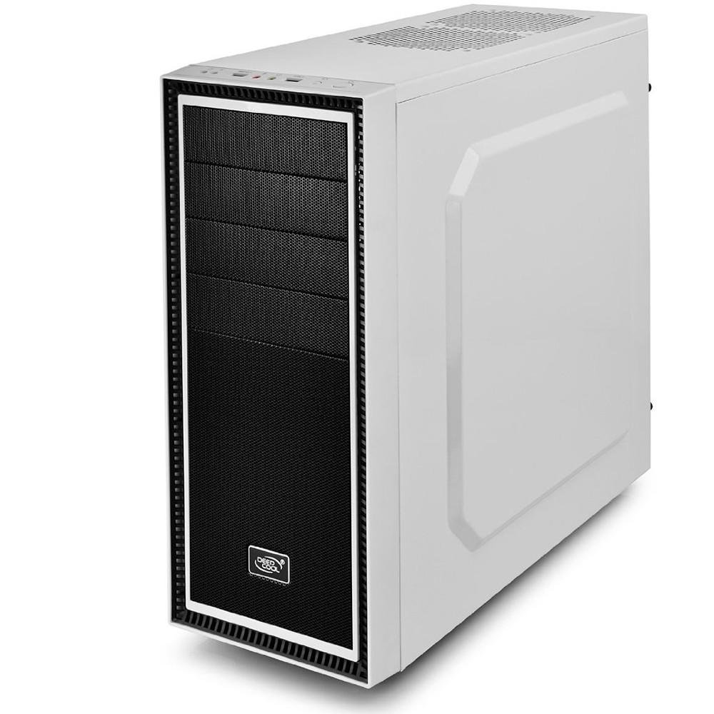 Gabinete DeepCool Tesseract WH sem Fonte Branco TSRWHBF