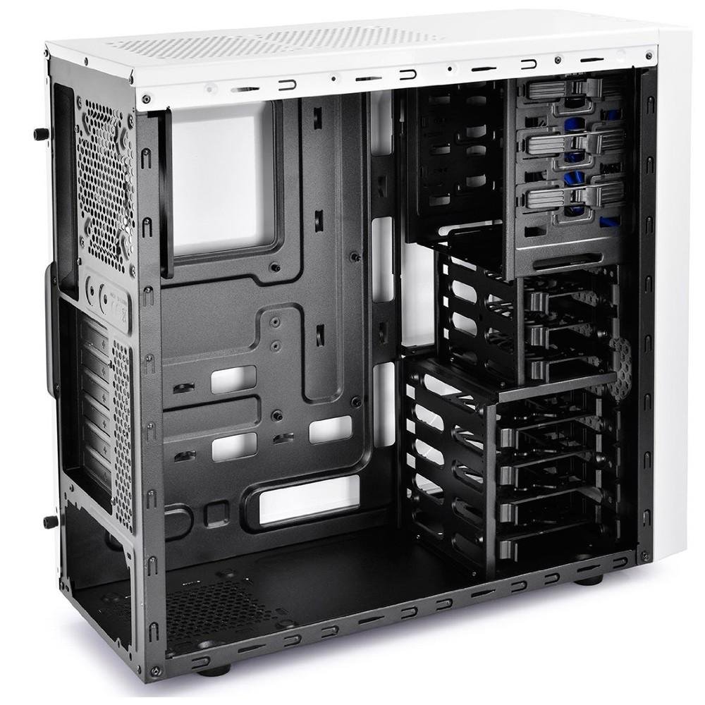 Gabinete DeepCool Tesseract WH sem Fonte Branco TSRWHBF