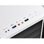Gabinete DeepCool Tesseract WH sem Fonte Branco TSRWHBF