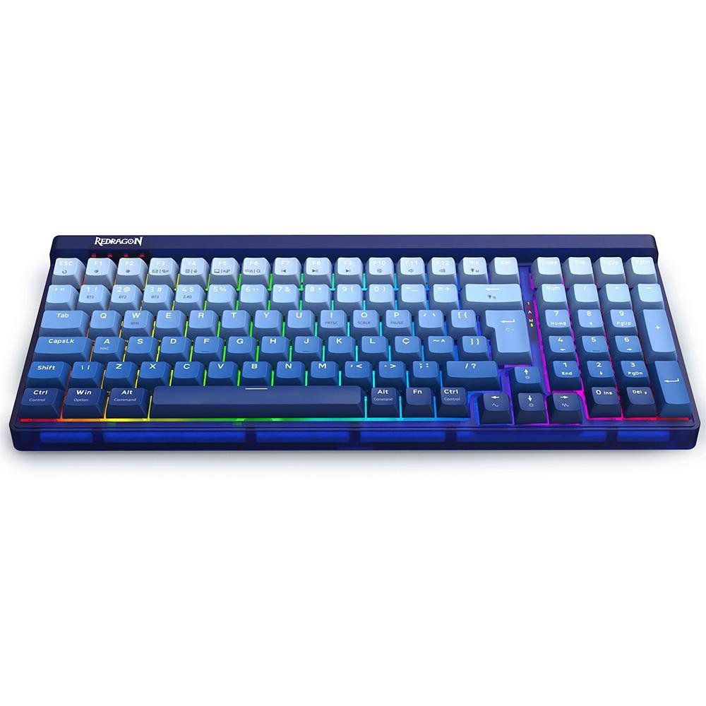 Teclado Mecânico Sem Fio Redragon | KaBuM!