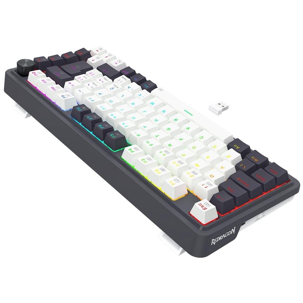 Teclado Sem Fio Mecânico Gamer Redragon | KaBuM!
