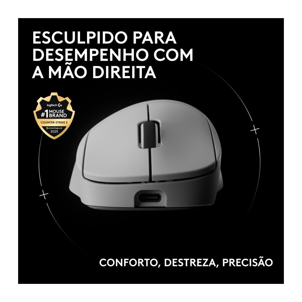 Mouse Logitech G Pro X Superlight 2 DEX | KaBuM!