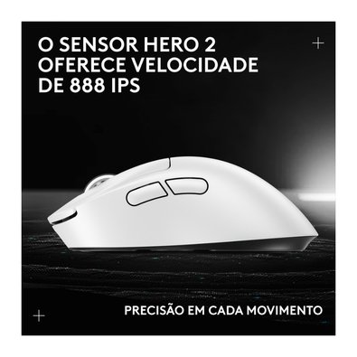 Mouse Logitech G Pro X Superlight 2 DEX | KaBuM!