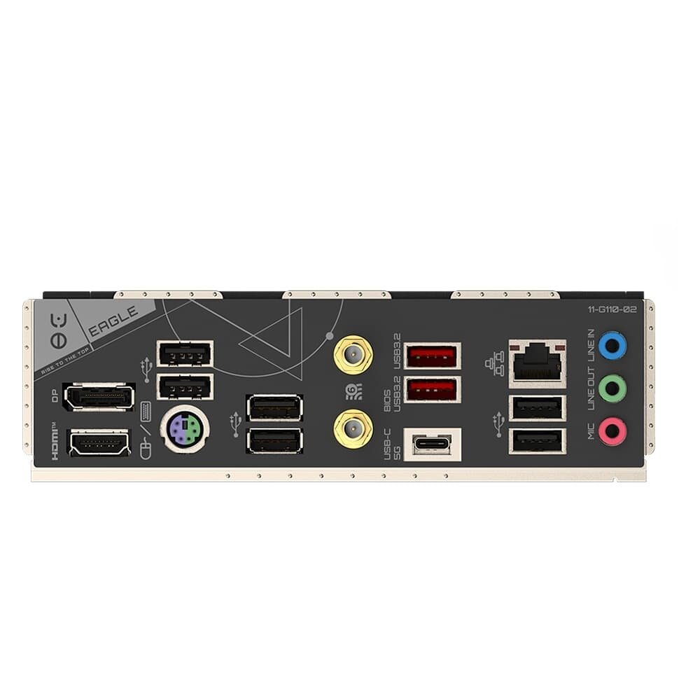 Placa Mãe Gigabyte B650 Eagle AX, AMD AM5, ATX, DDR5, LED RGB, Wi-Fi 6E, Bluetooth, Preto - 9MB65EGX-00-10
