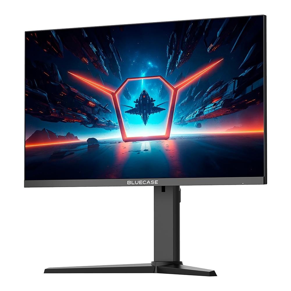 Monitor Gamer Bluecase Taurus Pro 23.8", Full HD, 180Hz, IPS, Adaptive-Sync, DisplayPort e HDMI, Ajuste De Altura, Preto - BM24FFAD1GWBX