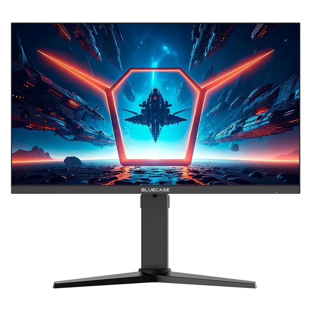 Monitor Gamer Bluecase Taurus Pro 23.8", Full HD, 180Hz, IPS, Adaptive-Sync, DisplayPort e HDMI, Ajuste De Altura, Preto - BM24FFAD1GWBX